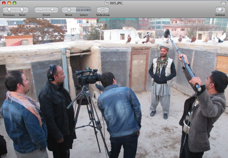 Radio Documentary Training in Kabul, Afghanistan – November, 2012