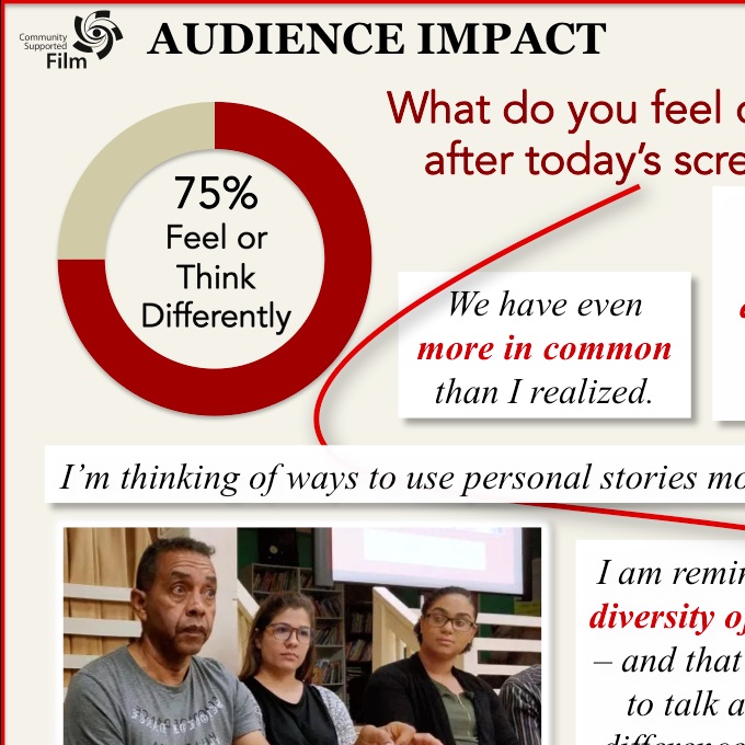 NIRV Impact: Films by and about immigrants expand minds and motivate action!