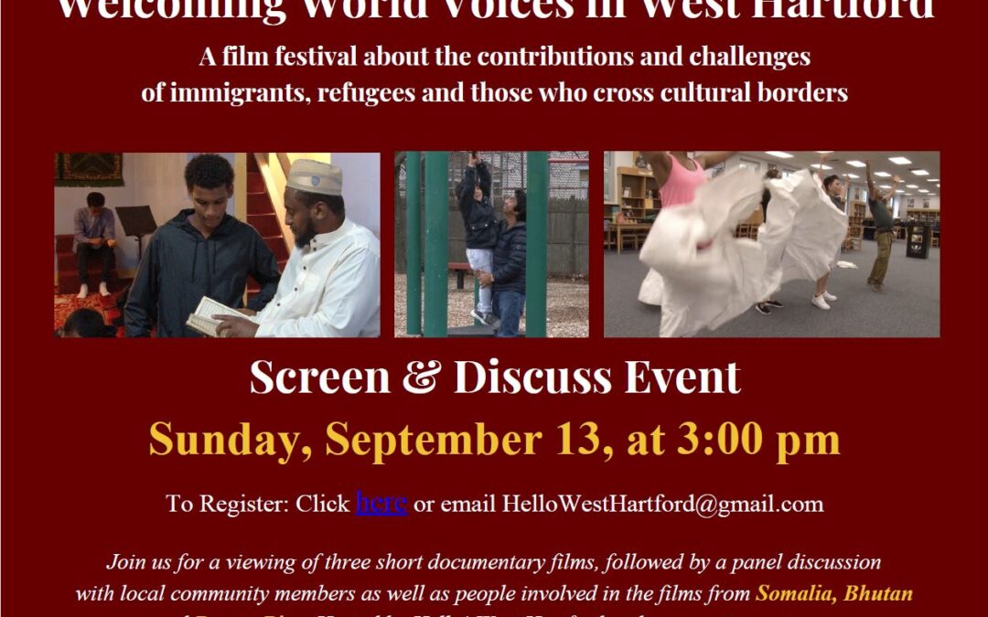 Welcoming World Voices in West Hartford generates stimulating discussion