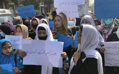 ON AFGHANISTAN | Afghan women protest in Kabul demanding that the Taliban aren’t recognized by the UN – AFP